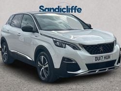 White Used 2017 Peugeot 3008 GT-line Estate | £10,574 (Good price)