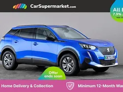 Blue Used 2022 Peugeot e-2008 Active+ SUV | £13,097 (Good price)