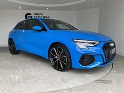 Blue Used 2021 Audi A3 S-Line Hatchback | £21,595 (A bit pricey)