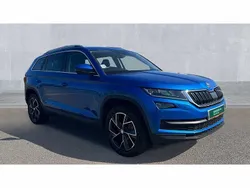 Race blue metallic Used 2020 Skoda Kodiaq SE L SUV | £23,290 (Expensive)