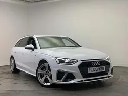 White Used 2023 Audi A4 S-Line Estate | £26,900 (Fair price)