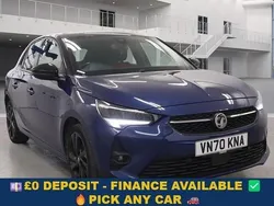 Blue Used 2020 Vauxhall Corsa SRi Hatchback | £9,999 (Fair price)