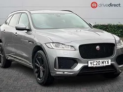 Grey Used 2020 Jaguar F-Pace Chequered Flag SUV | £21,403 (Fair price)