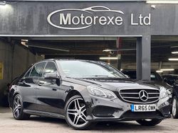 Black Used 2015 Mercedes E220 AMG Sedan | £8,995 (Fair price)