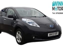 Black Used 2013 Nissan Leaf Hatchback | £4,095