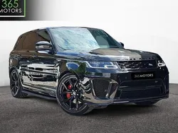 Black Used 2021 Land Rover Range Rover Sport SVR SUV | £54,990 (Fair price)