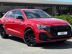 Red New 2025 Audi SQ8 Black Edition SUV | £88,950 (A bit pricey)