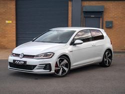 White Used 2019 VW Golf VII GTI Hatchback | £20,995 (Fair price)