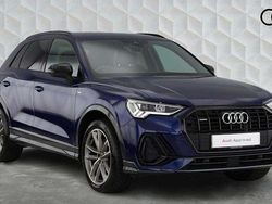 Blue Used 2022 Audi Q3 Black Edition SUV | £29,650 (Fair price)