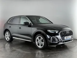 Black Used 2021 Audi Q5 S-Line SUV | £27,100 (Good price)