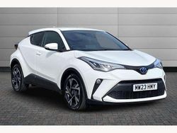 White Used 2023 Toyota C-HR+ Design SUV | £20,991