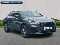 Grey Used 2024 Audi Q3 Black Edition SUV | £37,996 (Expensive)