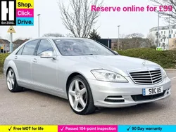 Silver Used 2010 Mercedes S500L Sedan | £12,450