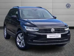 Black Used 2022 VW Tiguan Life SUV | £17,924 (Good price)