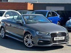 Grey Used 2016 Audi A3 Cabriolet Sport Cabriolet | £10,250 (Fair price)