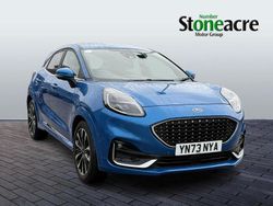 Blue Used 2023 Ford Puma ST-Line Hatchback | £18,990 (A bit pricey)