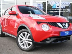 Red Used 2016 Nissan Juke N-Connecta SUV | £7,500 (Fair price)