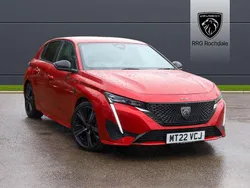 Red Used 2022 Peugeot 308 Premium Hatchback | £20,749 (Fair price)