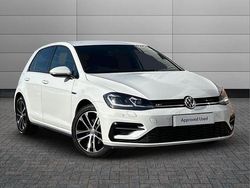 White Used 2020 VW Golf VIII R-line Edition Hatchback | £21,190 (Fair price)