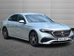 High tech silver Used 2024 Mercedes E220 AMG Line Premium Sedan | £48,990