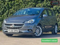 Grey Used 2016 Vauxhall Corsa Hatchback | £7,495 (Good price)