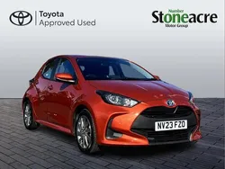 Orange Used 2023 Toyota Yaris Hybrid Hatchback | £17,000 (Good price)