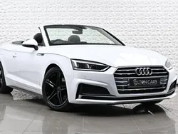 White Used 2018 Audi A5 Cabriolet S-Line Cabriolet | £11,995