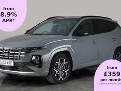 Grey Used 2022 Hyundai Tucson N Line SUV | £24,725 (Fair price)