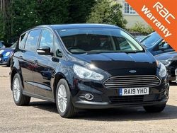 Black Used 2019 Ford S-MAX Zetec MPV | £6,000 (Expensive)