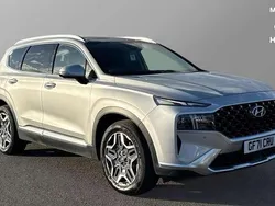 Silver Used 2021 Hyundai Santa Fe Ultimate SUV | £30,286 (Expensive)