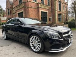 Black Used 2016 Mercedes CLS220 AMG line Coupe | £9,981 (Good price)