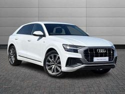 White Used 2022 Audi Q8 S-Line SUV | £43,991 (Good price)