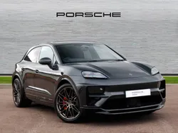 Volcano grey metallic New 2024 Porsche Macan Turbo SUV | £94,990