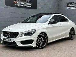 White Used 2014 Mercedes CLA220 AMG Sedan | £11,995 (Fair price)