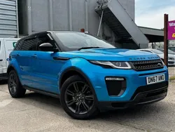 Blue Used 2017 Land Rover Range Rover evoque Landmark Estate | £12,100 (Good price)
