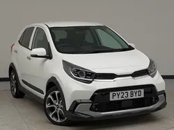 White Used 2023 Kia Picanto X-Line Hatchback | £15,998 (Fair price)