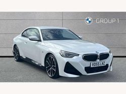 Mineral white Used 2024 BMW 220 M Sport Coupe | £30,695 (Good price)