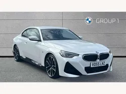 Mineral white Used 2024 BMW 220 M Sport Coupe | £31,950 (Fair price)