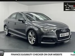 Grey Used 2016 Audi A3 S-Line Sedan | £12,470 (Fair price)