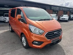 Orange Used 2018 Ford Transit Custom Limited Van | £15,995