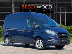Blue Used 2019 Ford Transit Custom Limited Van | £13,200 (Fair price)