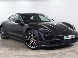 Black Used 2022 Porsche Taycan Performance Package Sedan | £46,475 (Super price)