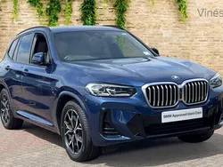 Blue Used 2022 BMW X3 M Sport SUV | £37,456 (Fair price)