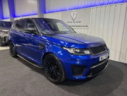 Blue Used 2017 Land Rover Range Rover Sport SVR SUV | £31,489 (Super price)
