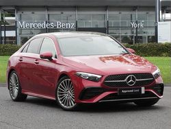 Red Used 2024 Mercedes A200 AMG Line Premium Plus Sedan | £27,650 (A bit pricey)