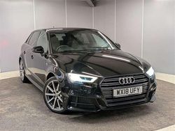 Black Used 2018 Audi A3 Black Edition Hatchback | £11,595 (Good price)