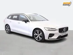 Silver Used 2020 Volvo V60 R-Design Estate | £21,195 (Good price)