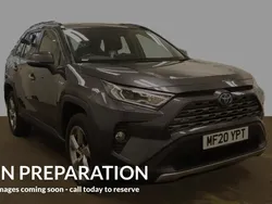 Grey Used 2020 Toyota RAV4 Hybrid SUV | £22,320 (Fair price)