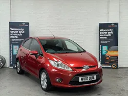 Red Used 2010 Ford Fiesta Zetec Hatchback | £1,795 (Good price)