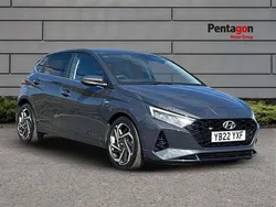 Grey Used 2022 Hyundai i20 Premium Hatchback | £14,734 (Fair price)